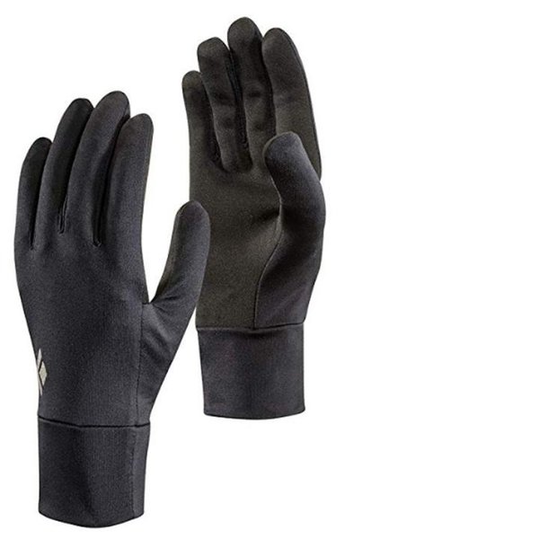 Black Diamond Lightweight Fleece Wooltech Handschuhe, schwarz XL/XXL