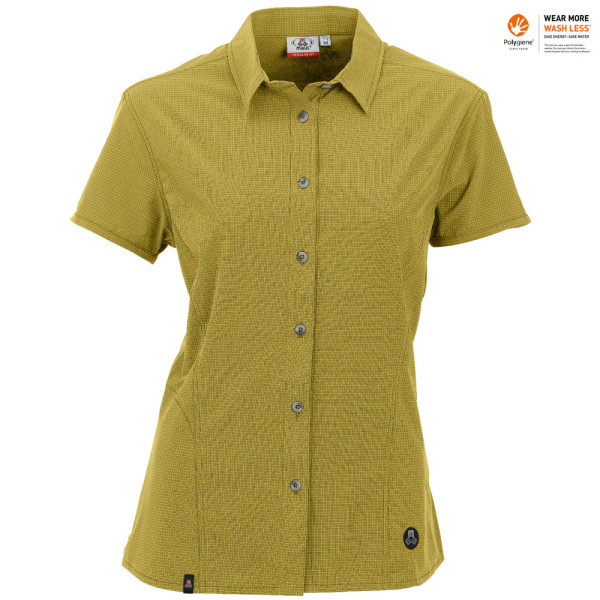 Maul - Agile 3XT - Damen Outdoor Bluse elastisch, gelb
