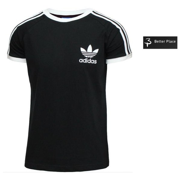 Adidas - Herren Baumwollshirt T-Shirt Better Place, schwarz