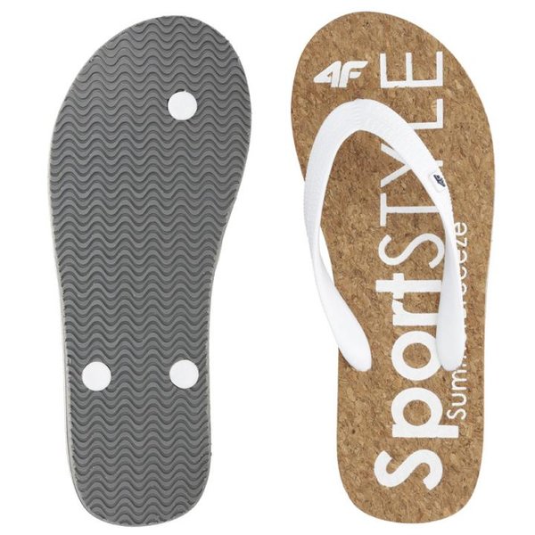 4F - SportsStyle - Flip Flops Zehentrenner - weiß