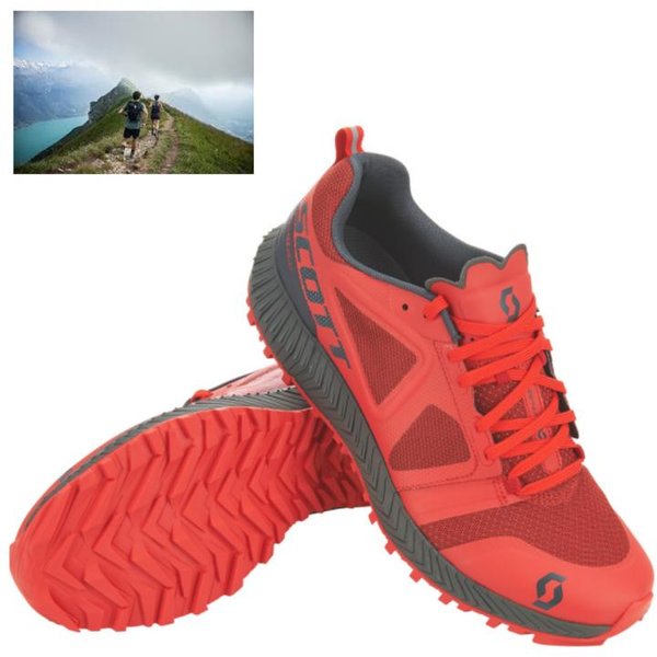 Scott - Kinabalu Herren TRAIL Jogging Schuhe, rot
