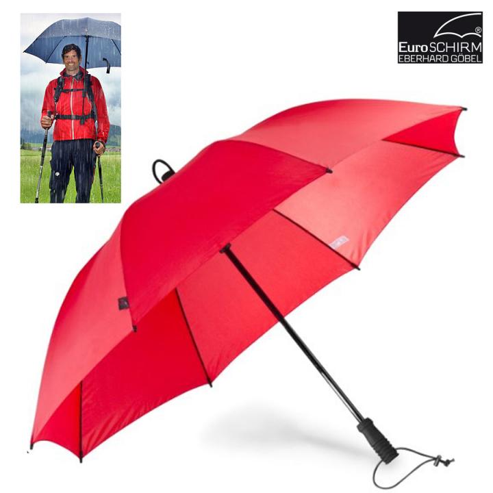 EuroSCHIRM - Göbel - Regenschirm Trekkingschirm - Swing handsfree, rot |  Outdoor Online Shop | Der Marken Outlet für Sportartikel | HIVE
