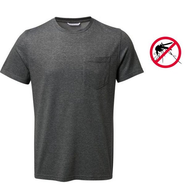 Craghoppers - NosiLife Ina T-Shirt mit Kurzem Ärmel - Herren - grau