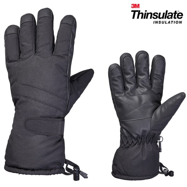 Thinsulate - Areco Marken Skihandschuhe Winterhandschuhe - schwarz