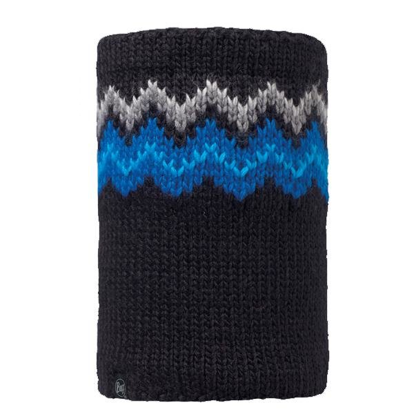 Buff Knitted und Polar Neckwarmer, Schlauchschal - schwarz blau