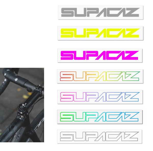 SUPACAZ - Star Decal Aufkleber Sticker Decalz - Fade Premium die-cut