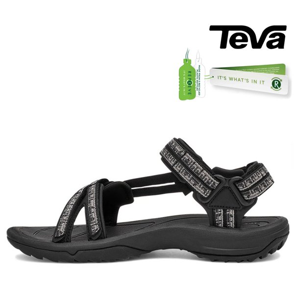 Teva - W Terra Fi Lite 2022 - Damen Sandalen Trekkingsandalen, schwarz