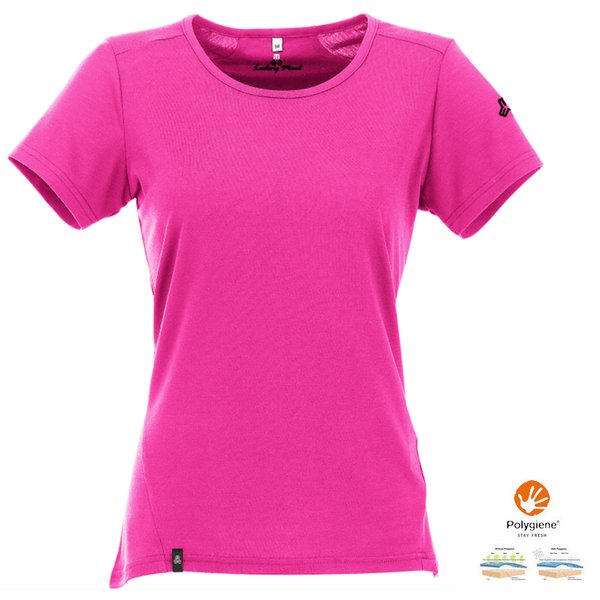 Maul - Damen T-Shirt Salamance Fresh Outdoor Sportshirt, pink