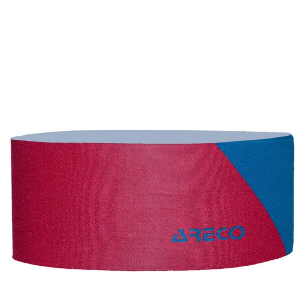 ARECO - Multifunktions-Stirnband Laufstirnband - blau weinrot