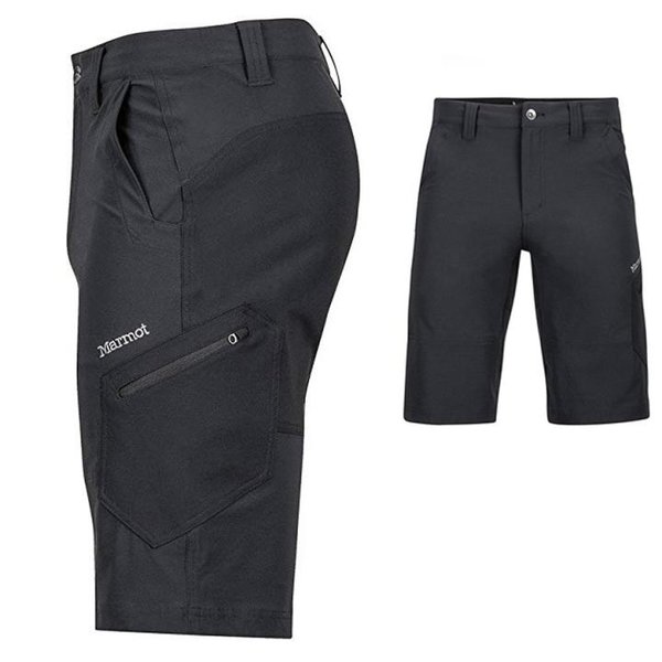Marmot Herren Limantour Shorts Outdoorshorts kurze Hosen, schwarz
