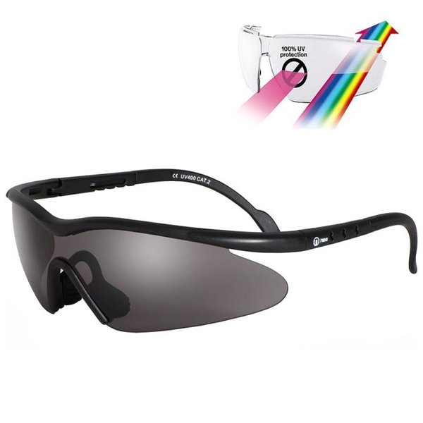 Nexi - SHIELD BIKE Sportbrille Sonnenbrille, 100% UV Schutz