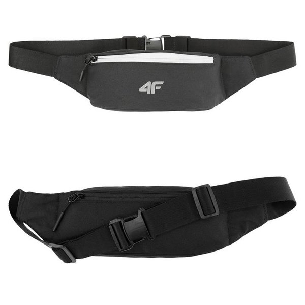 4F - Bauchtasche Joggingtasche - schwarz