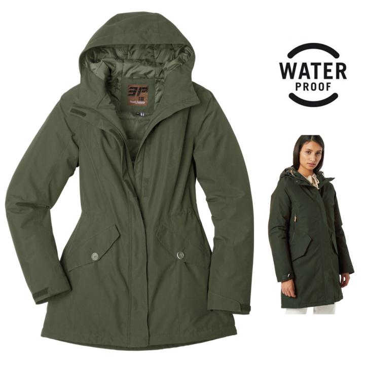 Icepeak Damen Wander-Freizeit-Funktions-Mantel gefütterter Mantel BREDA I7 grün 