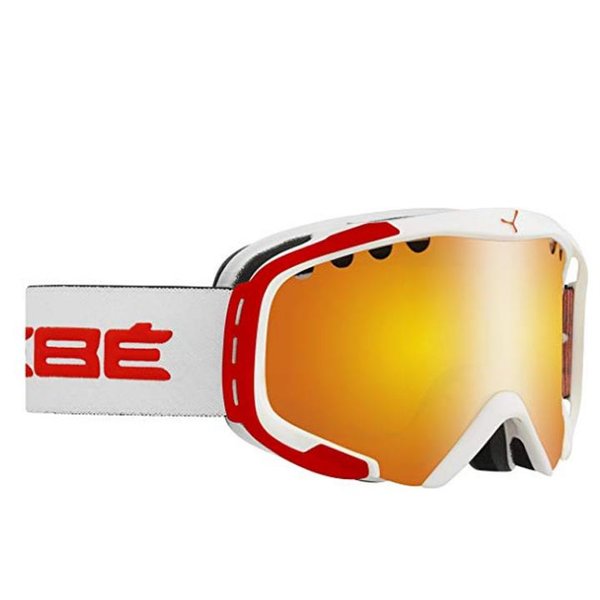 Cébé Hurricane Ski-Maske Skibrille, Winter Brille Anti-Fog, UV Protection, weiß