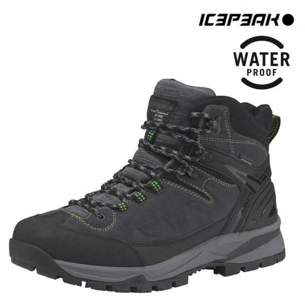 Icepeak - WYNNE Herren Outdoor Boots wasserdichte Trekkingschuhe - dunkelgrau