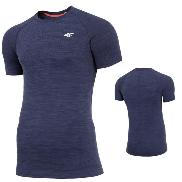 4F - Herren Sport T-Shirt 2019 - navy melange