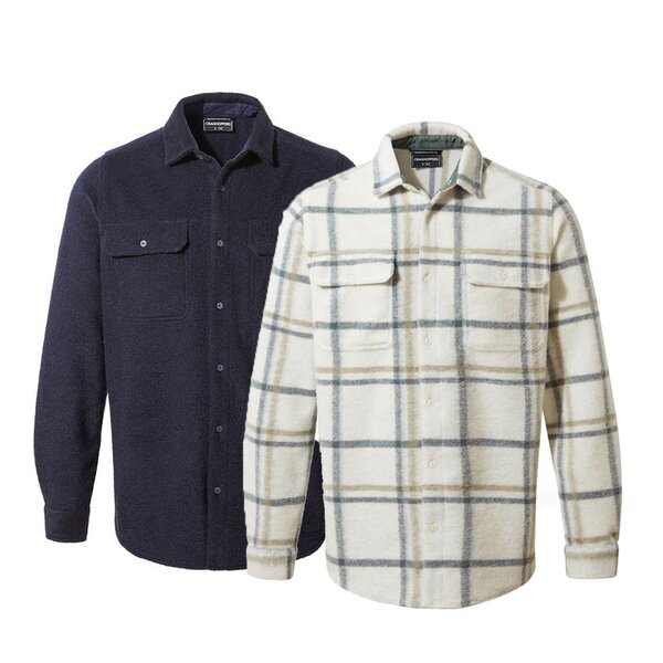 Craghoppers - Holborn LS Shirt - Herren Fleece Jacke im Hemdstyle