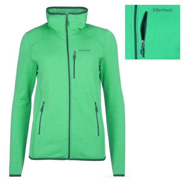 Marmot - Damen Fleecejacke 2nd Layer Preon Jacket, grün