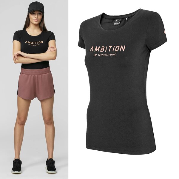 4F - Ambition - Damen T-Shirt, Baumwollshirt