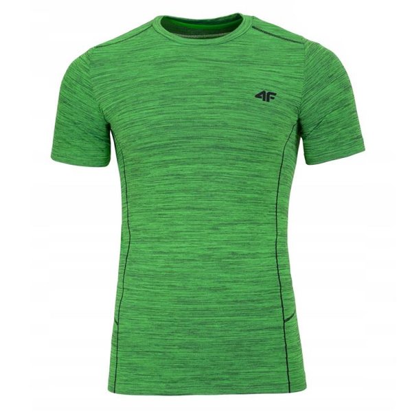 4F - Herren Sport T-Shirt - grün melange
