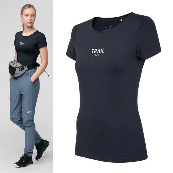 4F - Trail - Damen T-Shirt - navy