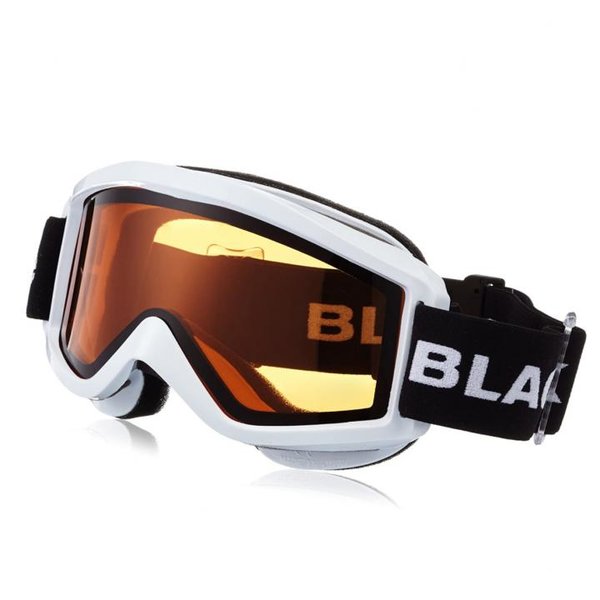 Black Crevice Skibrille mit Doppelscheibe Skibrille, Winter Brille, UV Protection, weiß