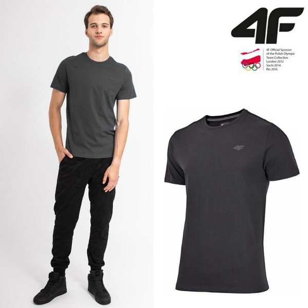4F- Herren Basic T-Shirt