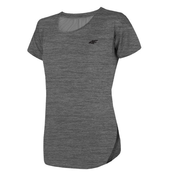 4F - Damen Fitness T-Shirt - grau melange